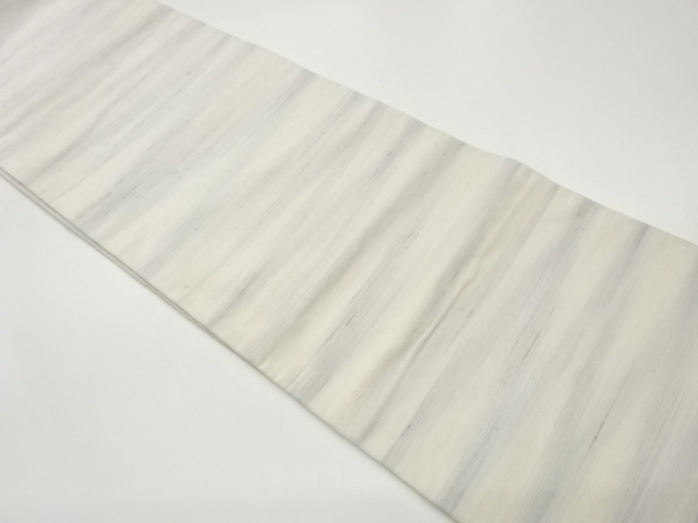 JAPANESE FUKURO OBI / TSUMUGI / WOVEN ABSTRACT STRIPE